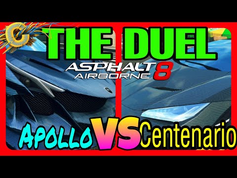 Asphalt 8: CENTENARIO VS APOLLO IE | After Update 37 | Is worth to go for the Centenario RnD?