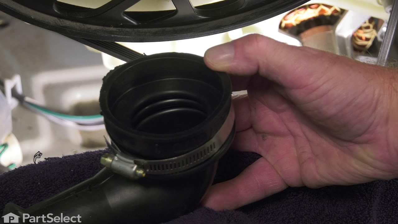 Replacing your Maytag Washer Tub to Pump Hose Replacing your Maytag Washer Tub to Pump Hose