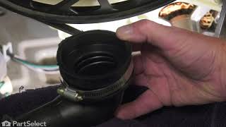 Whirlpool Washer Repair - How to Replace the Tub to Pump Hose (Whirlpool Part # WP22003262)