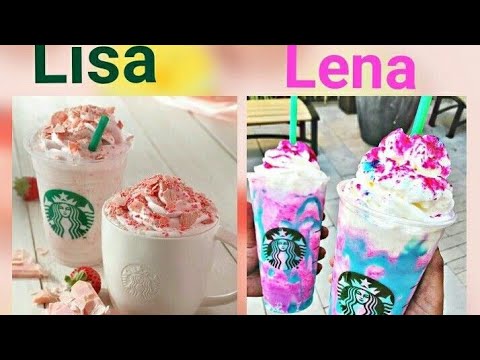 Lisa or Lena💖💖 Ice-cream😍 Cupcakes😍😍 Donuts💗💗 Chips😍.  #lisa #lena #lisaorlena