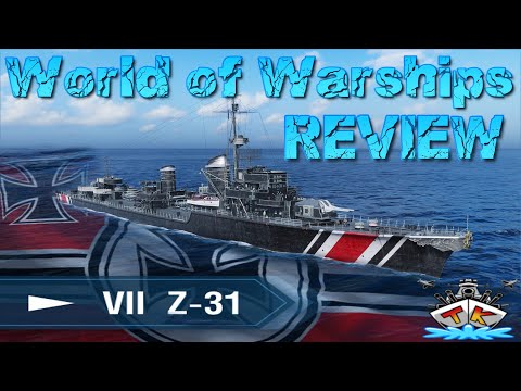Z-31 ist FERTIG! T7/DD/Deutschland "REVIEW" "Z31" in World of Warships auf Deutsch/German