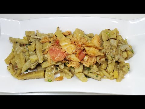 Boiled and Fried Green Plantains step by step Video Recipe