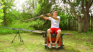 Drennan фидер s7 puddle chucker carp feeder combo 10ft 11ft