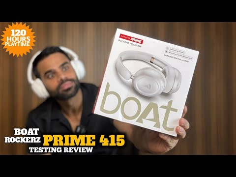 Thumbnail for boAt Rockerz Prime 415 – 360° Spatial Audio | 120 Hours Battery | AI-ENx Calling | App Support