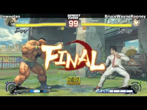 110702 CKC SSF4AE 최강자전 1차예선 1-3 Jinwootan(ZA) vs BruceWayneRoony(FE) #1