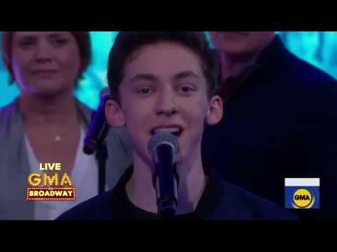 Andrew Barth Feldman and the Cast of Dear Evan Hansen Perform ‘You Will Be Found’ on GMA