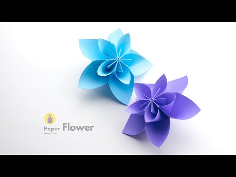 Paper Flower | How To Make An Easy And Beautiful Paper flower | DIY