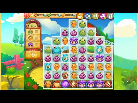 Farm Heroes Saga Level 1744 3 Stars NO companion