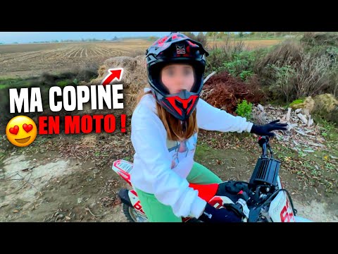 MY GIRLFRIEND TRIES MY MOTORCYCLE! ❤️ she shouldn't have... 😰