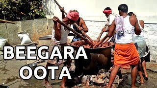 Beegara oota at Sri Hiriyamma Temple Bilidegilu Ma