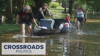 Latest on Indiana's flood recovery, Gary left in the dark | Crossroads Politics | 8/21/26