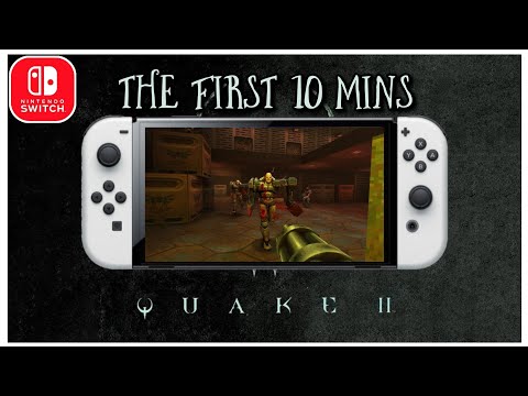 Quake 2- Nintendo Switch- Gameplay- An Incredible Remaster!