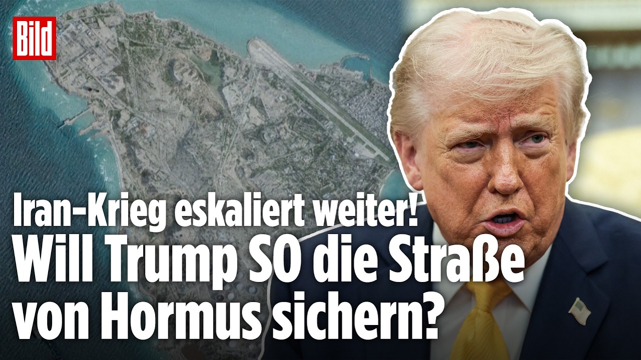 Krieg im Nahen Osten: Plant Donald Trump jetzt die Besetzung von Irans wichtigster Öl-Insel Charg?