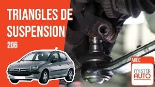Youtube thumbnail of video "Changer les Triangles de suspension Peugeot 206 🚗"