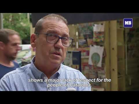 People in Madrid react to Catalan independence plans