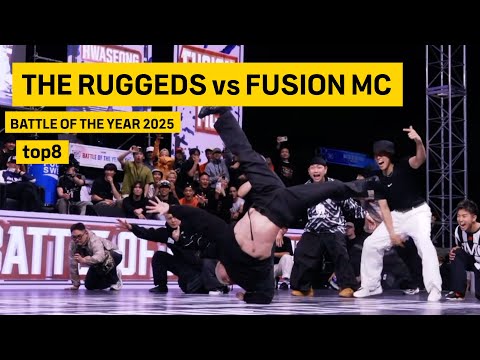 HYPE BATTLE | The Ruggeds vs Fusion MC | Top 8 | Battle Of The Year 2025