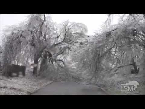 11-28-15 Devastating El Reno, OK Damage from Ice