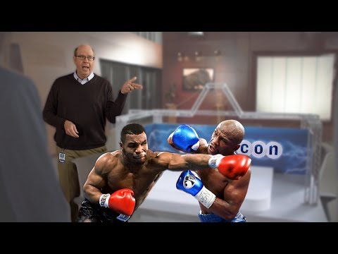 Mike Tyson and Floyd Mayweather Box @ Hooli-Con 😮 (Silicon Valley)