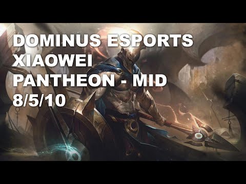 Dominus Esports Xiaowei Mid Pantheon vs Sylas - KR Challenger Rank Game
