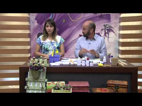 Mulher.com 01/09/2014- Cabideiro com arranjo floral -  Carlos Saad