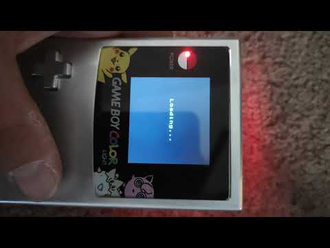 Custom Gameboy Color, aluminum shell from boxy pixel