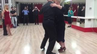 Elvira Malishevskaya y Javier Dias.