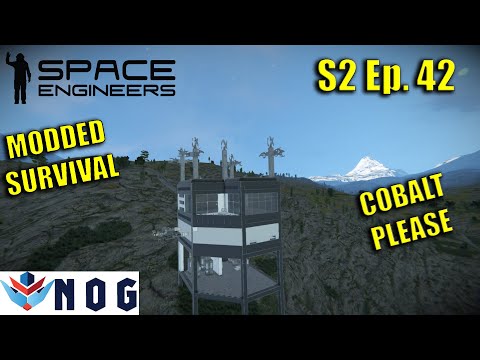 Lets Play Space Engineers Modded Survival S2 Ep42 | Cobalt & Magnesium Please