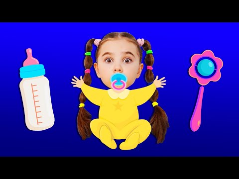 Baby Don't Cry & Play with Mom + MORE | Nick and Poli Kids Songs