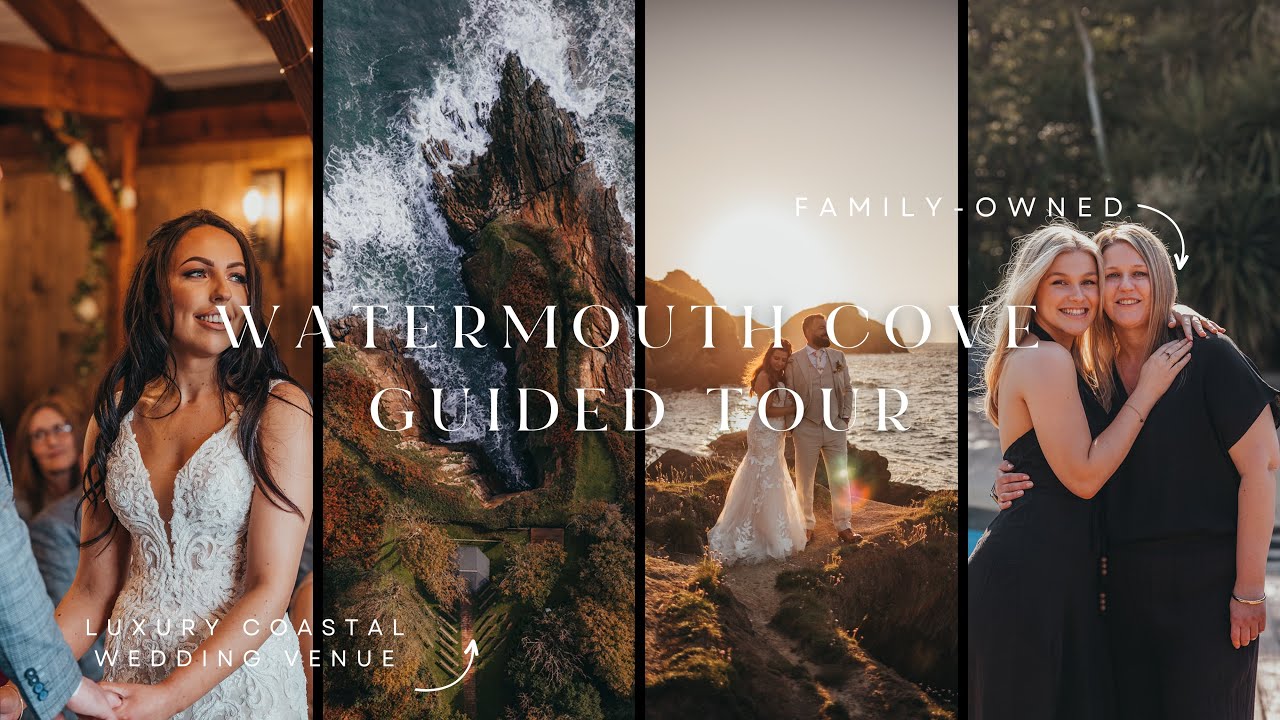 A guided tour of Watermouth Cove | Luxury coastal wedding venue in North Devon