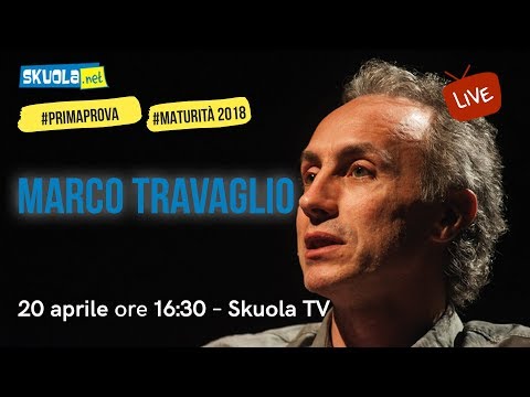 Marco Travaglio e i suoi consigli per la #primaprova