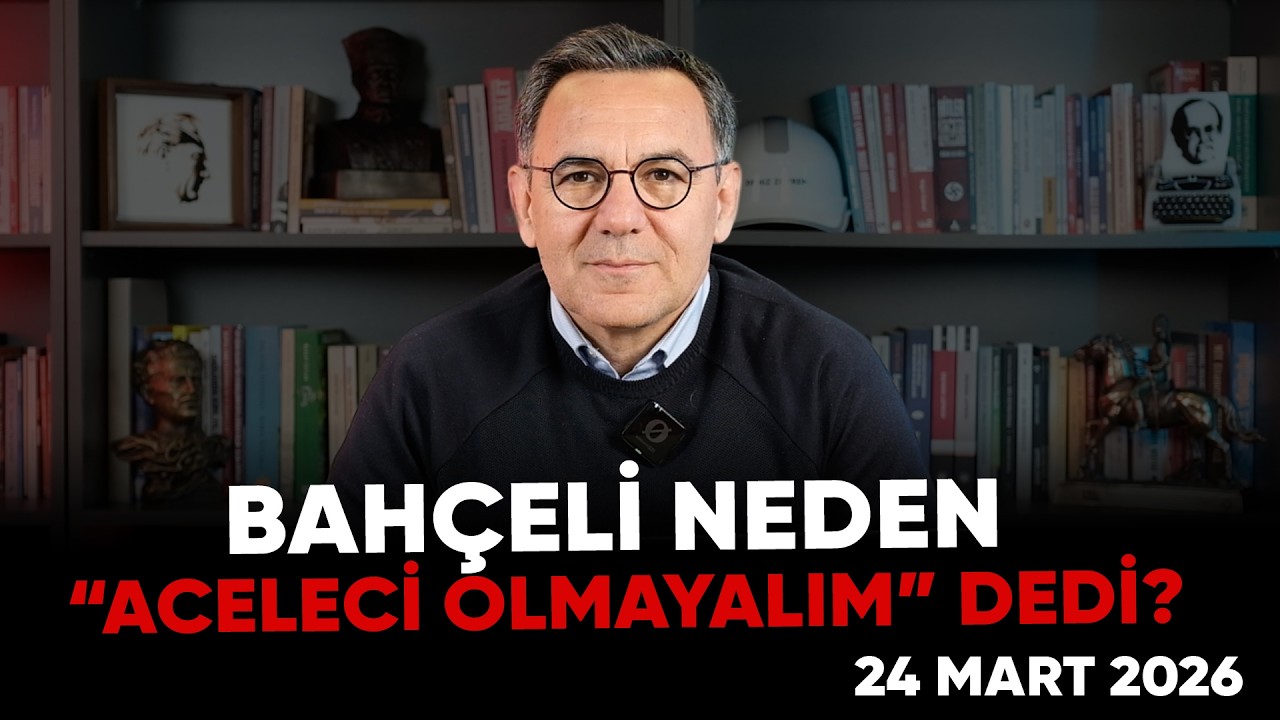 Deniz Zeyrek: "Bahçeli neden “aceleci olmayalım” dedi?"