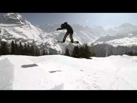 SKYLINE SNOWPARK Schilthorn - Snowboard Session - 13.03.2016