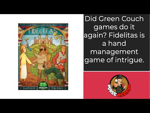 The Purge: # 2976 Fidelitas: Green Couch games brings us another card game....