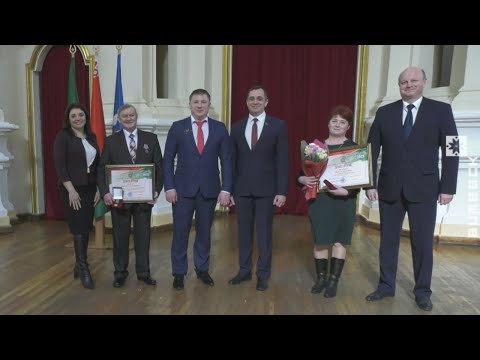 Лауреатов звания «Человек года Витебщины» чествовали в
Софийском соборе (15.03.2022)