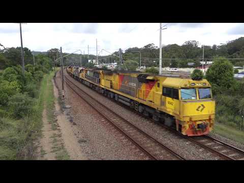 6042 / 6012 / 42206 / X54 with Aurizon transfer 5MN7 - 22/12/17
