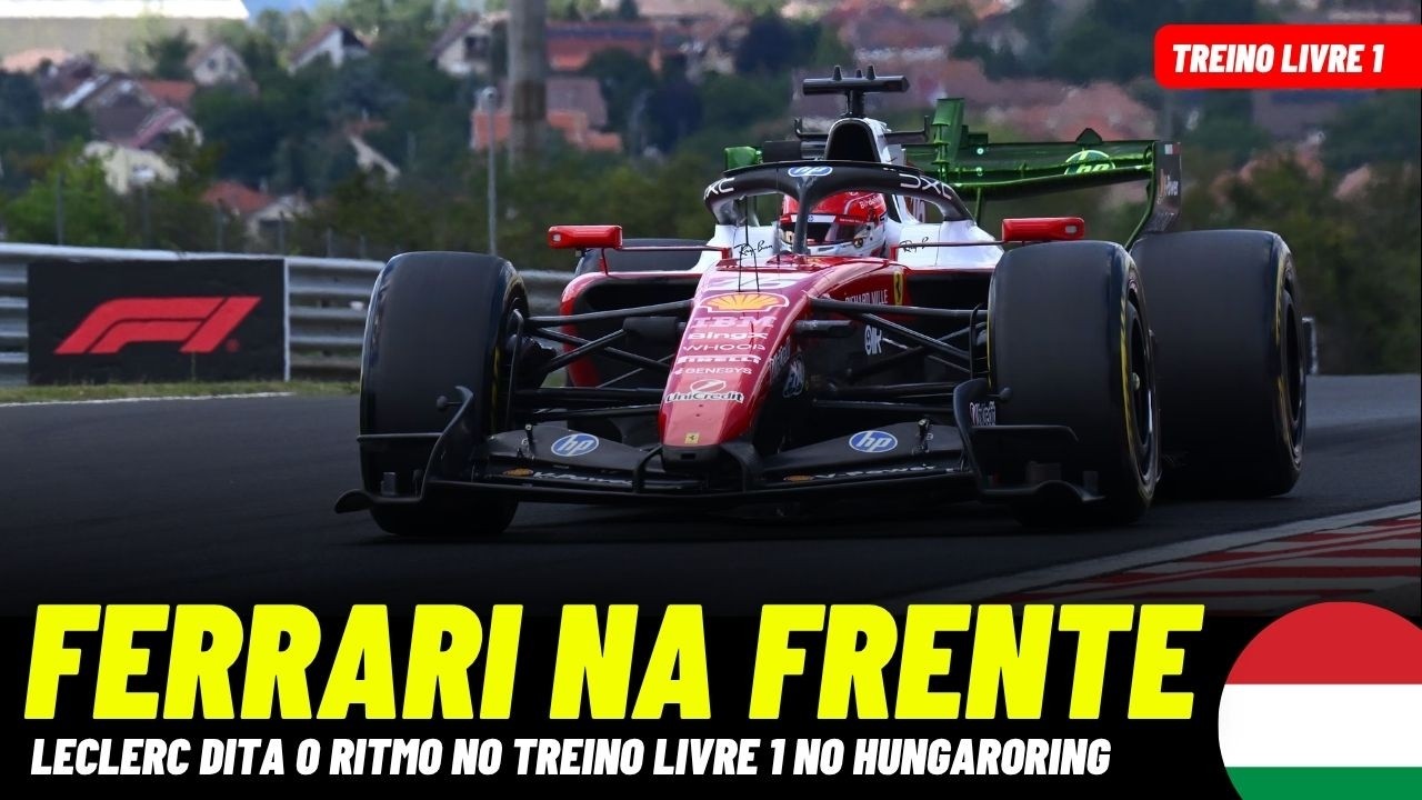 COM NOVA ASA MACARENA FERRARI DOMINA TL1 NA HUNGRIA | FÓRMULA 1 2026