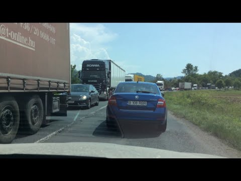 Ambuteiaj de peste 7 km pe DN68A Grind - Ohaba (Hunedoara)