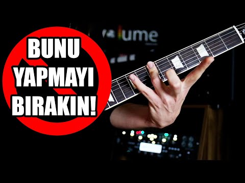 7 Sol El Hatası ve Sol Eli Güçlendirmek (Gitar Dersi)