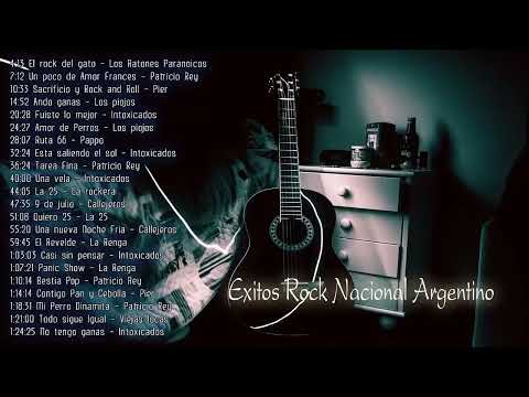 Exitos Rock Nacional Argentino  Las Mejores Canciones del Rock Argentino  Rock Nacional