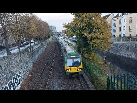 Irish Rail 29000 Class DMUs at Lower Drumcondra Road. 28/10/25