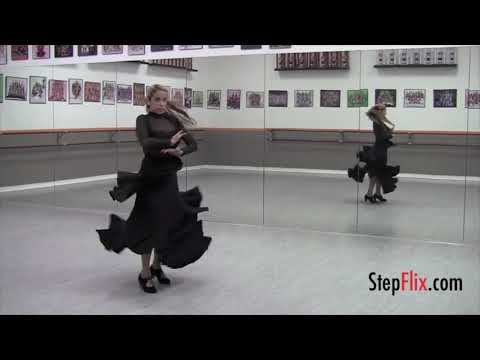 StepFlix Flamenco Sevillanas | #8: Basic Sevillana number 2