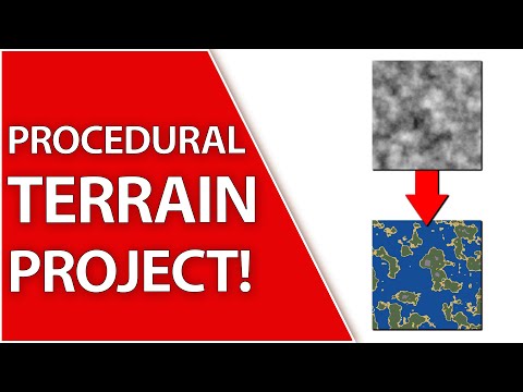 Procedural Terrain Generation Beginner Portfolio Project