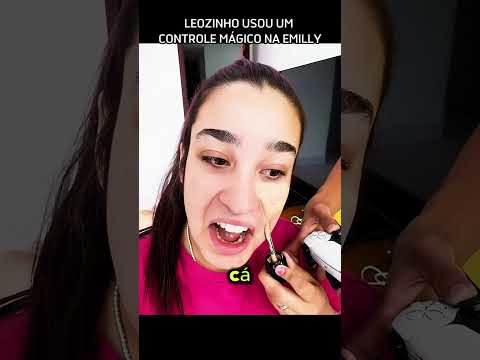 LEOZINHO USOU UM CONTROLE MÁGICO NA EMILLY #leozinho077 #dosrosas  #emillyvickof