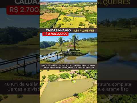 Chácara em Caldazinha Goiás / Whatsapp 62 99373-6407