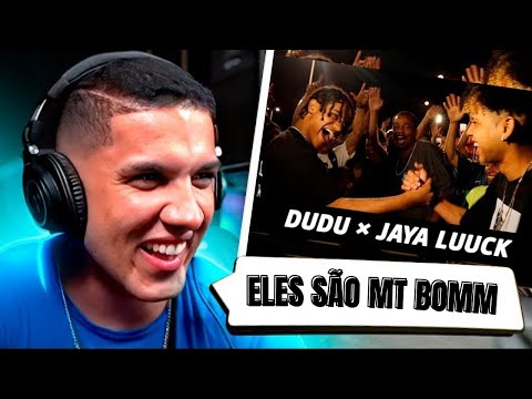 HUDSON REAGINDO A DUDU X JAYA (A MAIS ESPERADA DO ANO🔥) - BATALHA DO ATLÂNTICA