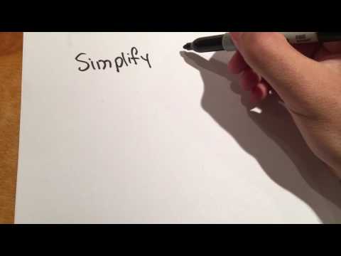 Part of a video titled How to simplify (3a)^4 - YouTube