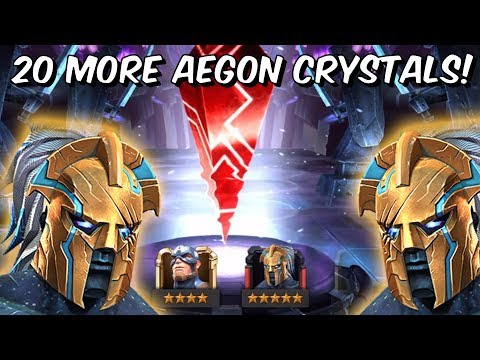 20x 5 Star Aegon & The Champion Featured Crystal Opening! - Marvel Contest Of Champions