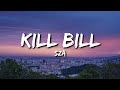 SZA Kill Bill Lyrics
