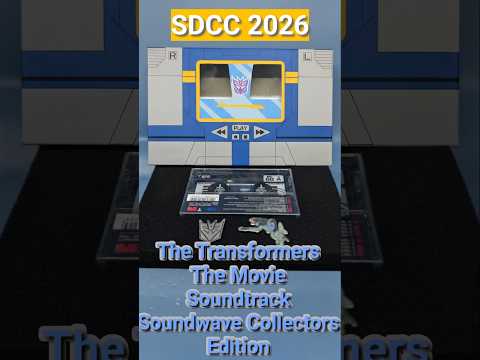 3 Minute Reviews #transformers #sdcc2026 #thetransformersthemovie #soundtrack #soundwave #ravage
