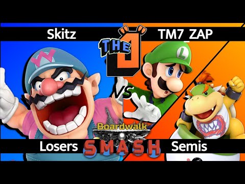 Skitz (Wario) vs. TM7_ZAP (Luigi/Bowser Jr.) - LSF | Boardwalk Smash SSBU (6/16/2022)